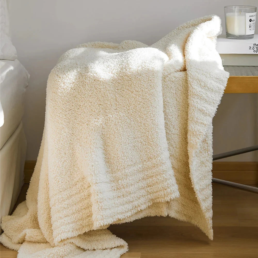Throw Blanket Soft Microfiber Pilling-Resistant