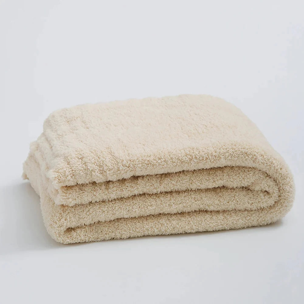 Throw Blanket Soft Microfiber Pilling-Resistant