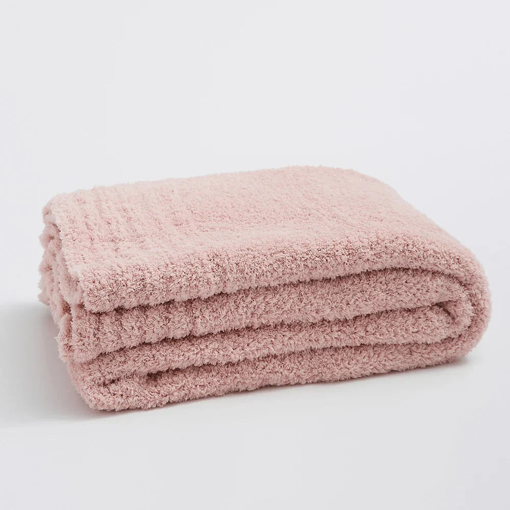 Throw Blanket Soft Microfiber Pilling-Resistant