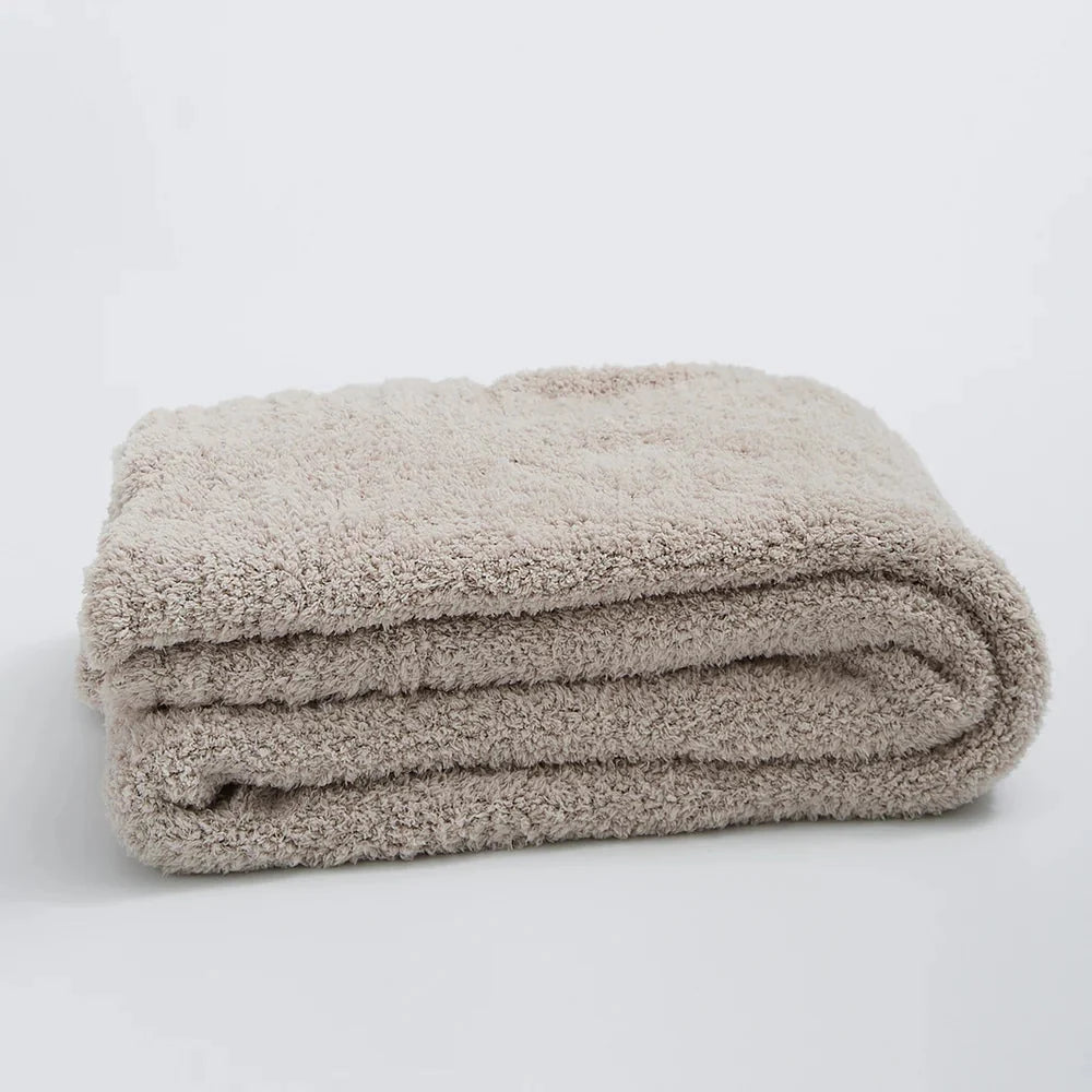 Throw Blanket Soft Microfiber Pilling-Resistant