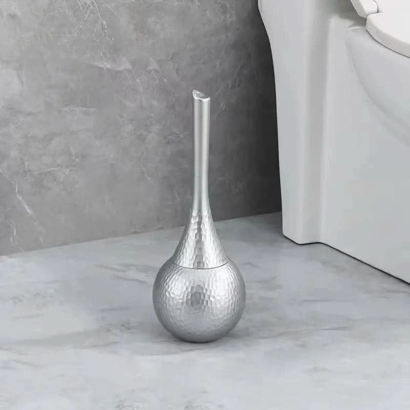 Toilet Brush Rust-Free Removable Brush Head Sculptural Design