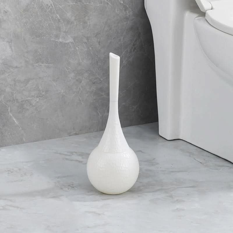 Toilet Brush Rust-Free Removable Brush Head Sculptural Design