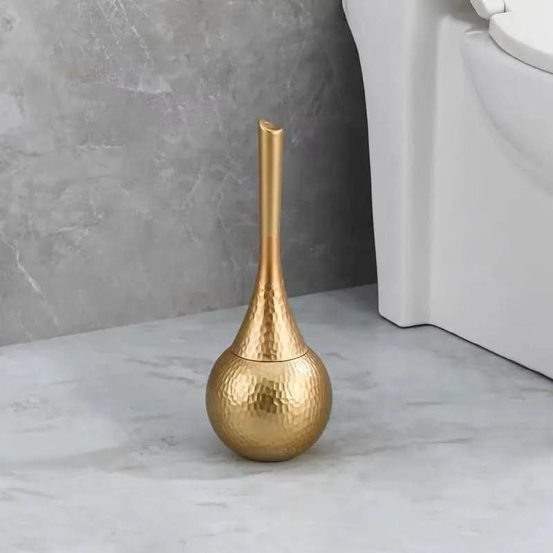 Toilet Brush Rust-Free Removable Brush Head Sculptural Design