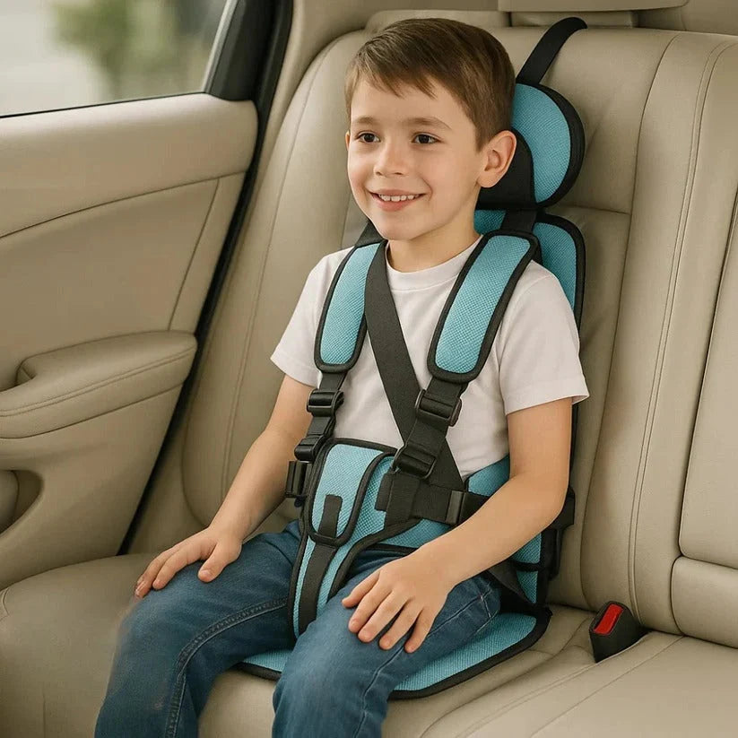 Travel Car Seat Foldable Lightweight Five-Point Harness