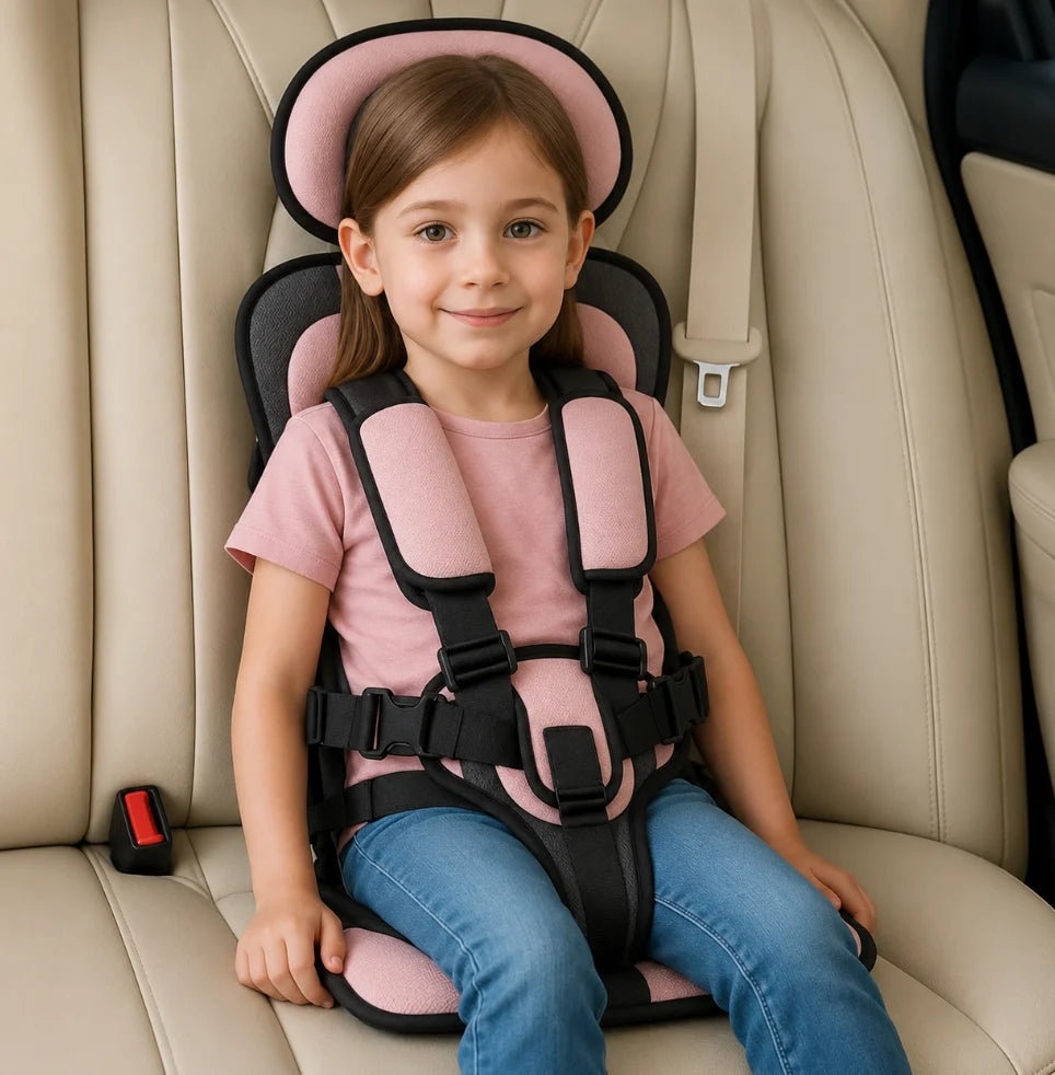 Travel Car Seat Foldable Lightweight Five-Point Harness