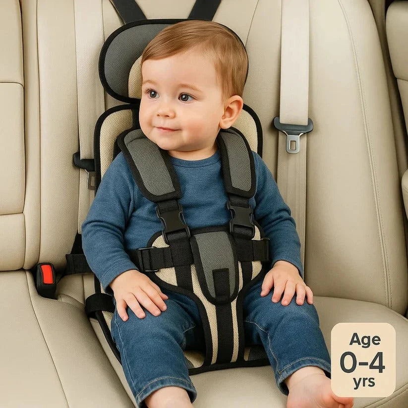 Travel Car Seat Foldable Lightweight Five-Point Harness