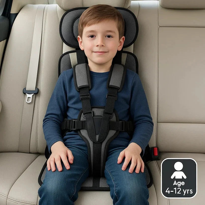 Travel Car Seat Foldable Lightweight Five-Point Harness