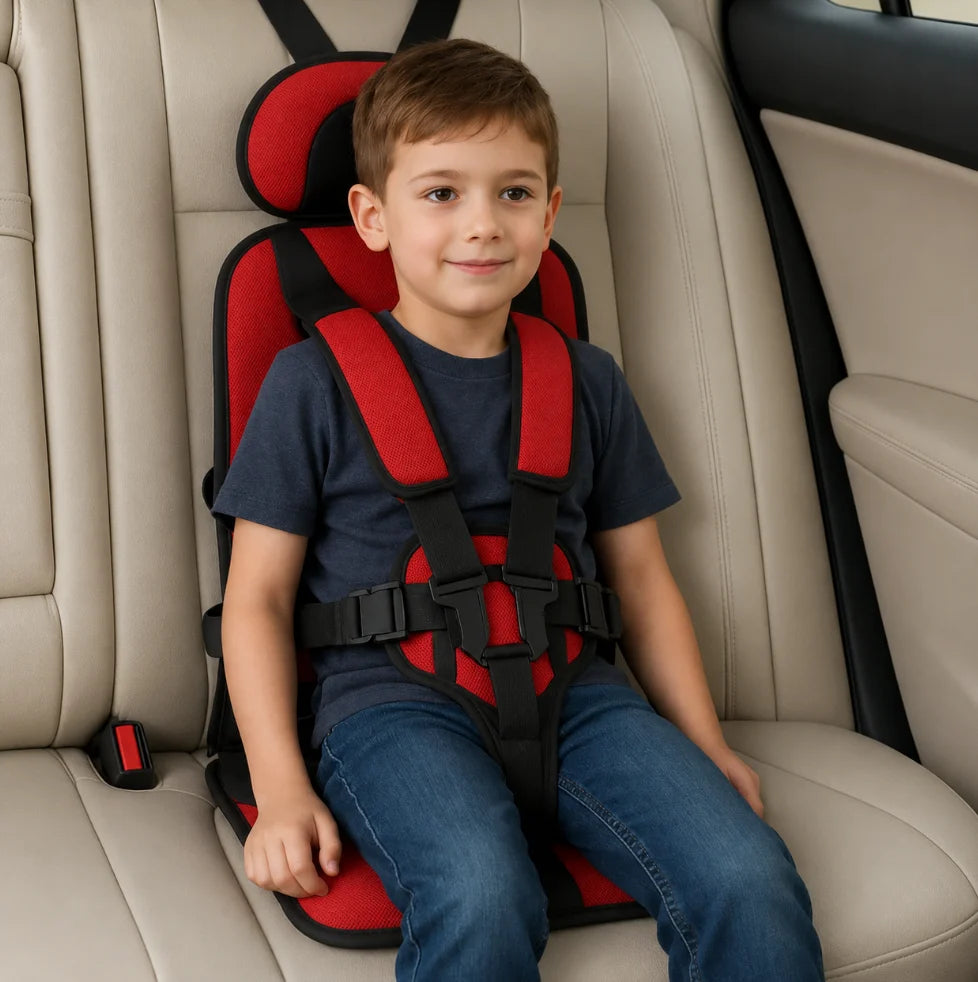 Travel Car Seat Foldable Lightweight Five-Point Harness