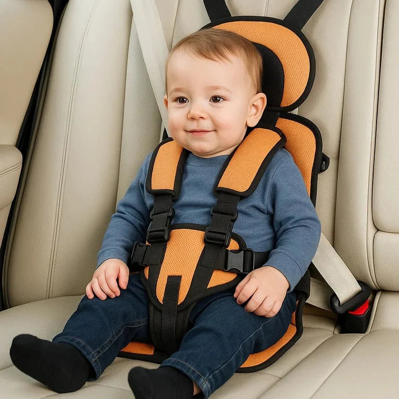 Travel Car Seat Foldable Lightweight Five-Point Harness