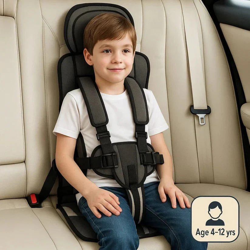 Travel Car Seat Foldable Lightweight Five-Point Harness