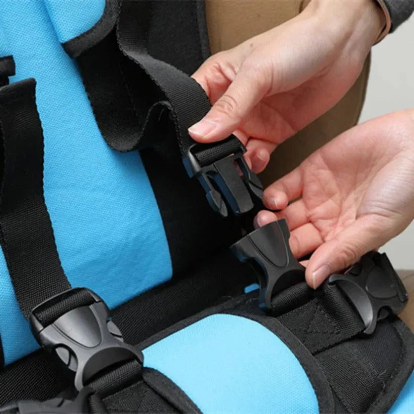 Travel Car Seat Foldable Lightweight Five-Point Harness