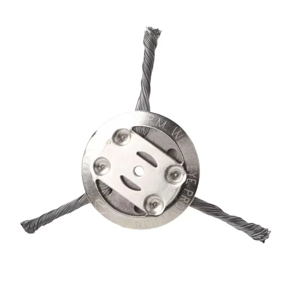 Trimmer Weed Brush Rotating Steel Wire Universal Fit