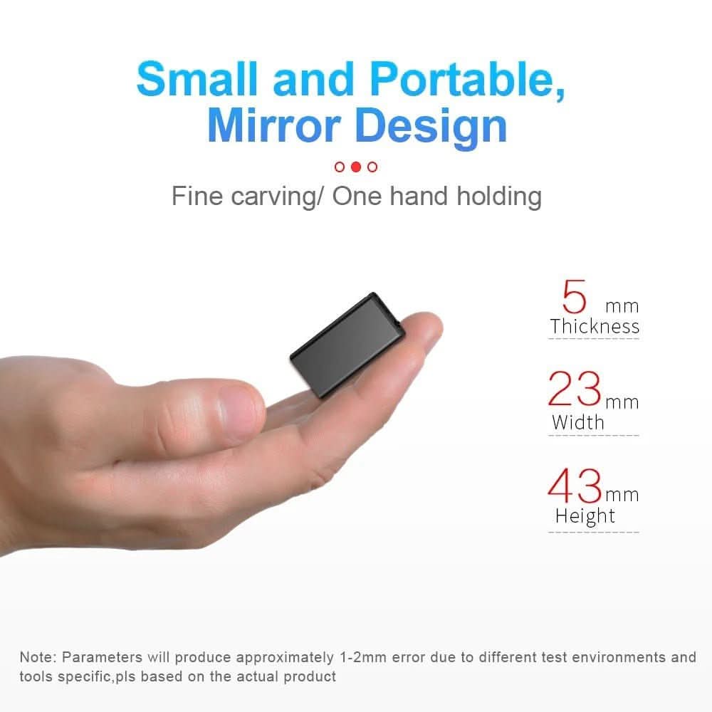 Voice Recorder Voice-Activated Up to 50 Hours USB-C Charging