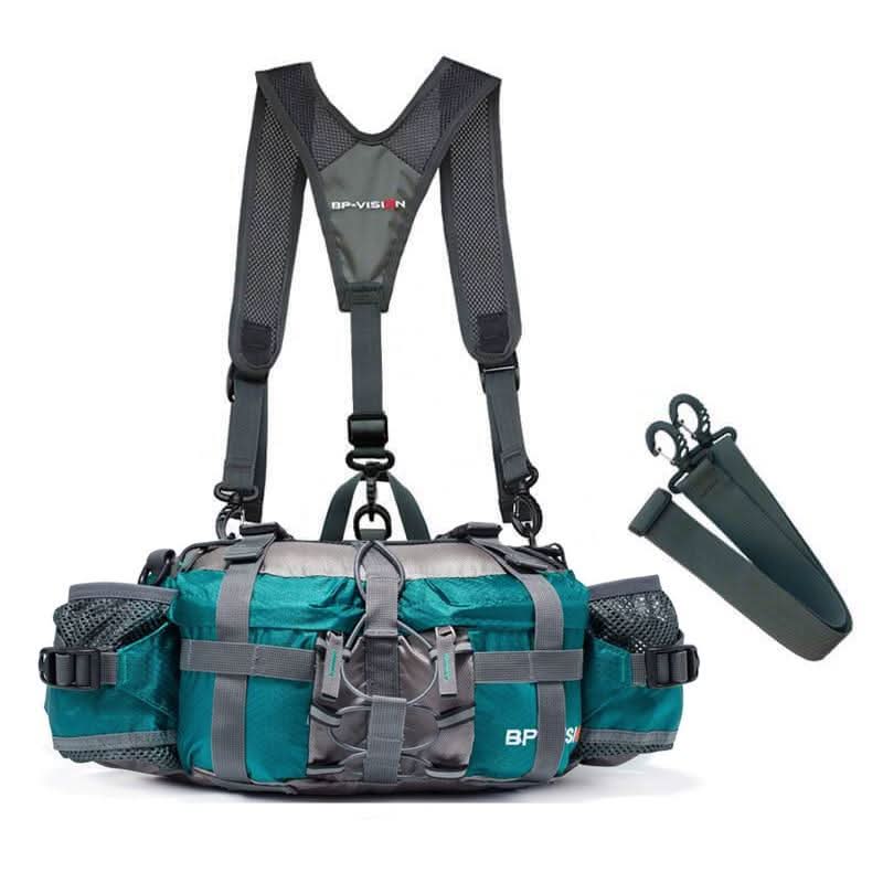 Waist Pack Waterproof Nylon Hands-Free Carrying