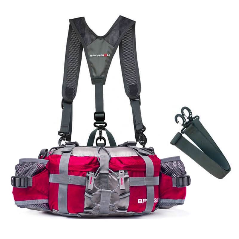 Waist Pack Waterproof Nylon Hands-Free Carrying