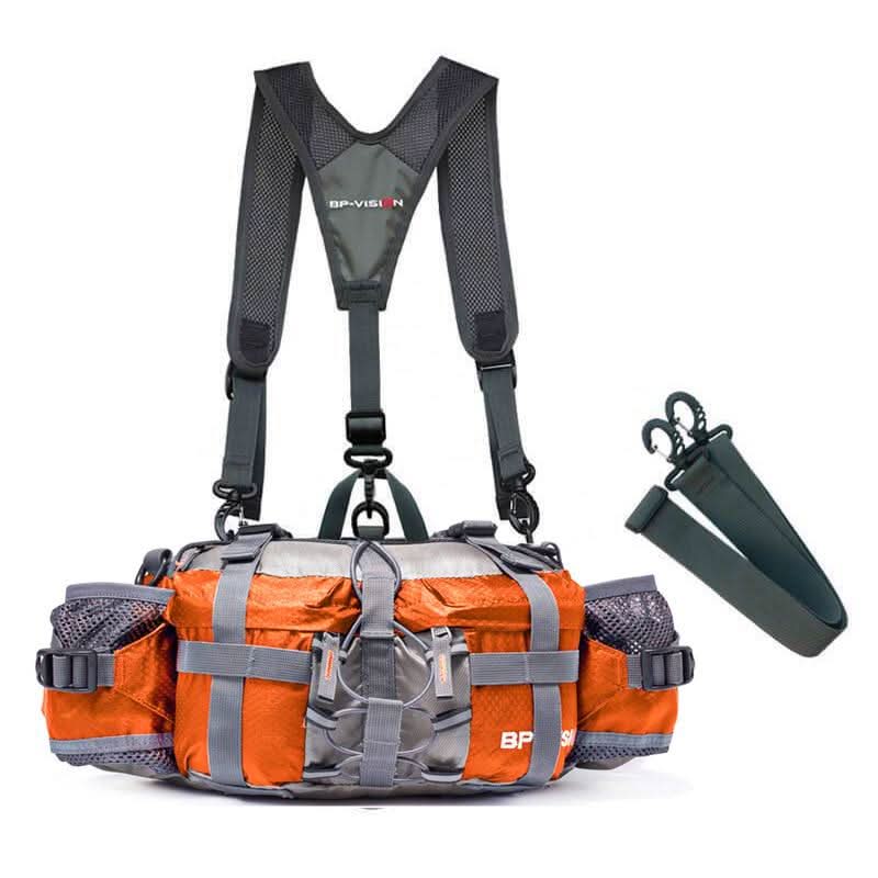 Waist Pack Waterproof Nylon Hands-Free Carrying