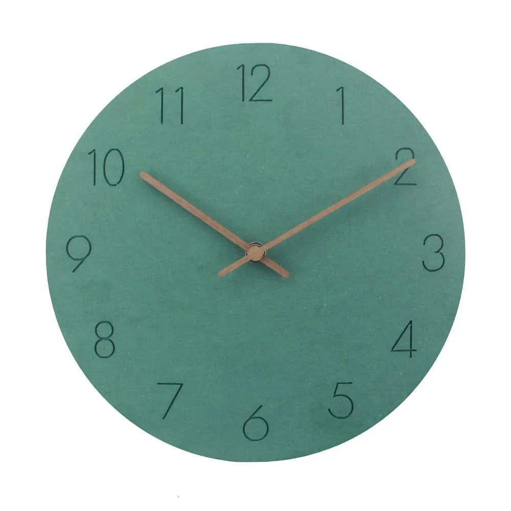 Wall Clock Silent Movement Minimalist Nordic Design
