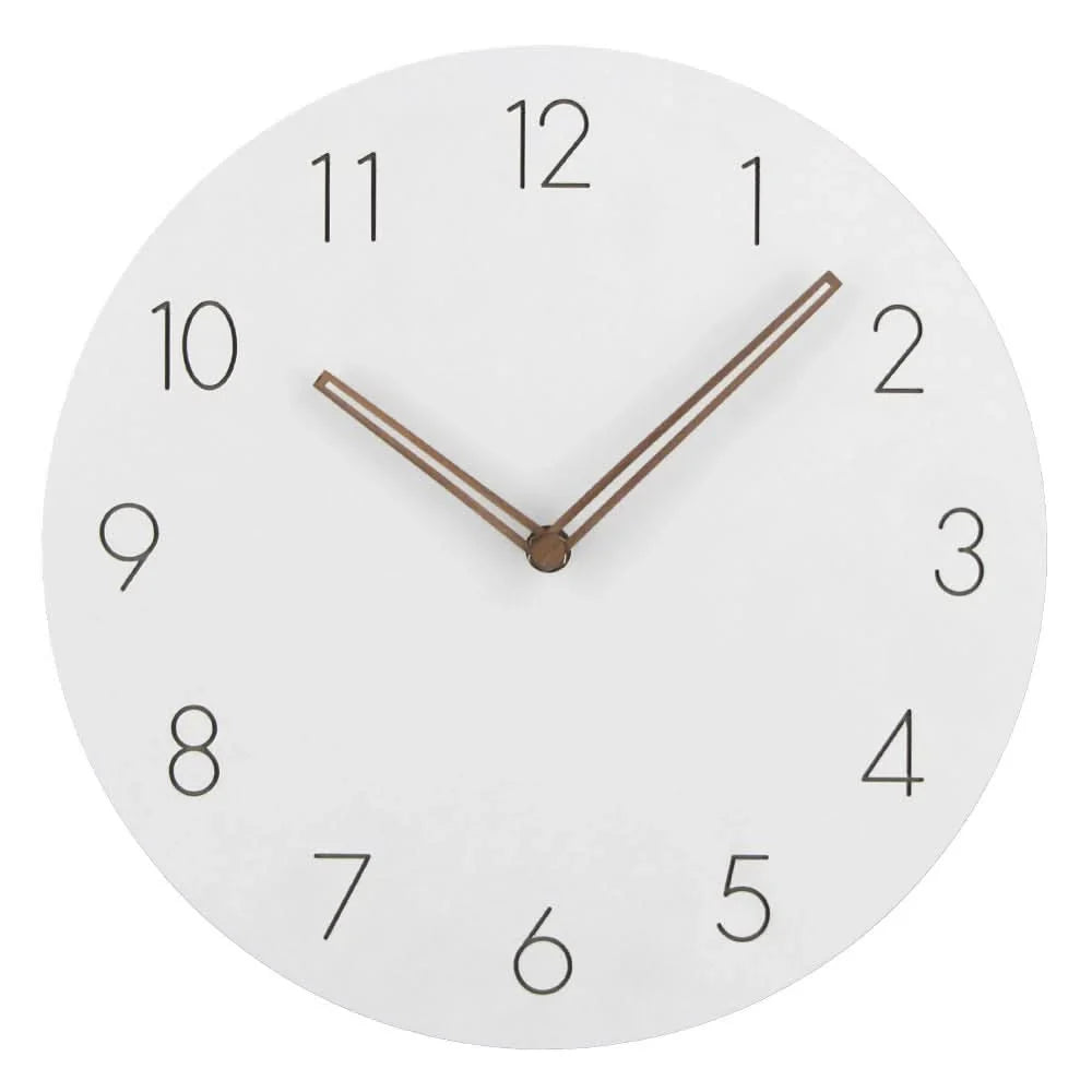 Wall Clock Silent Movement Minimalist Nordic Design