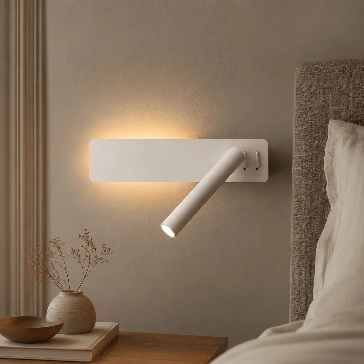 Wall Lamp 360° Rotating Adjustable Brightness LED