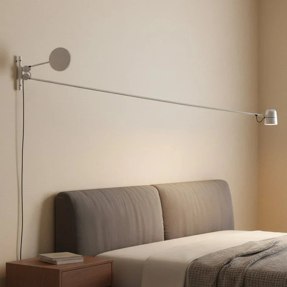 Wall Lamp Adjustable Swing Arm Integrated LED