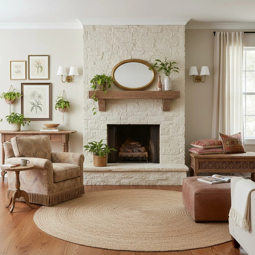 Wall Lamp Fabric Shade Dimmable Soft Diffused Light