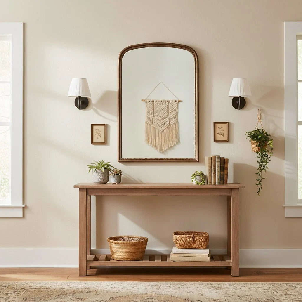 Wall Lamp Fabric Shade Dimmable Soft Diffused Light