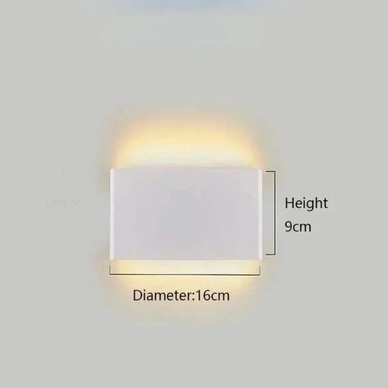 Wall Light Aluminum Upward & Downward LED Lighting