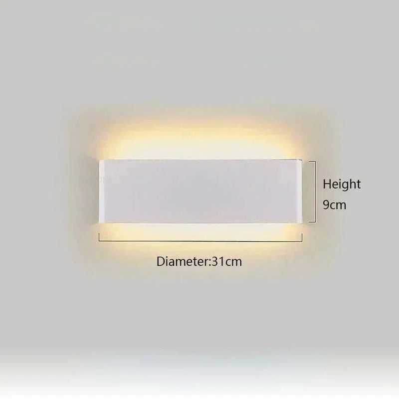 Wall Light Aluminum Upward & Downward LED Lighting