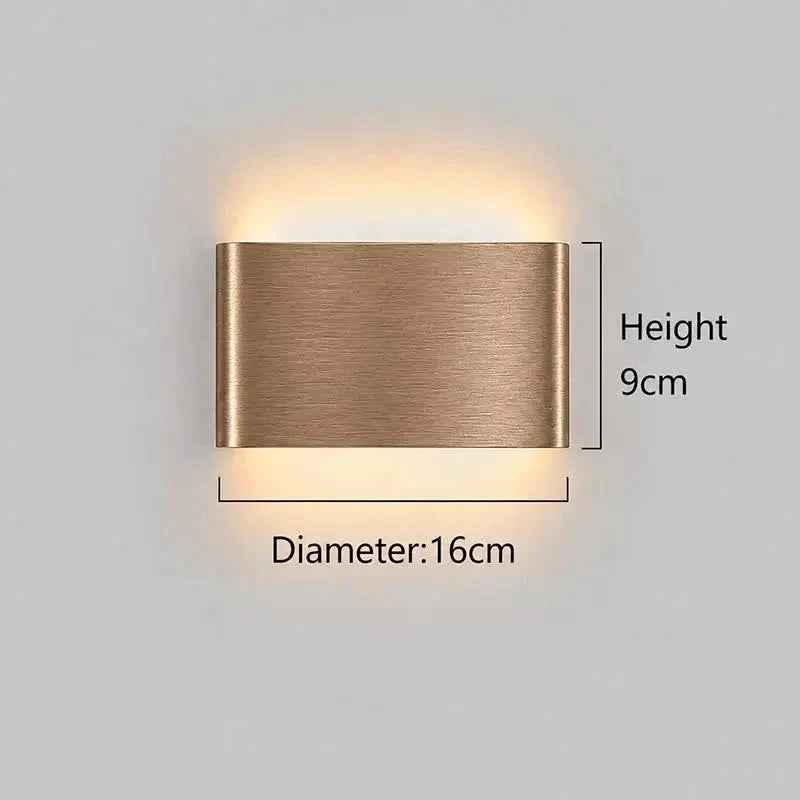 Wall Light Aluminum Upward & Downward LED Lighting