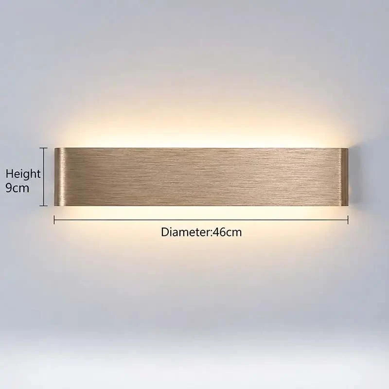 Wall Light Aluminum Upward & Downward LED Lighting