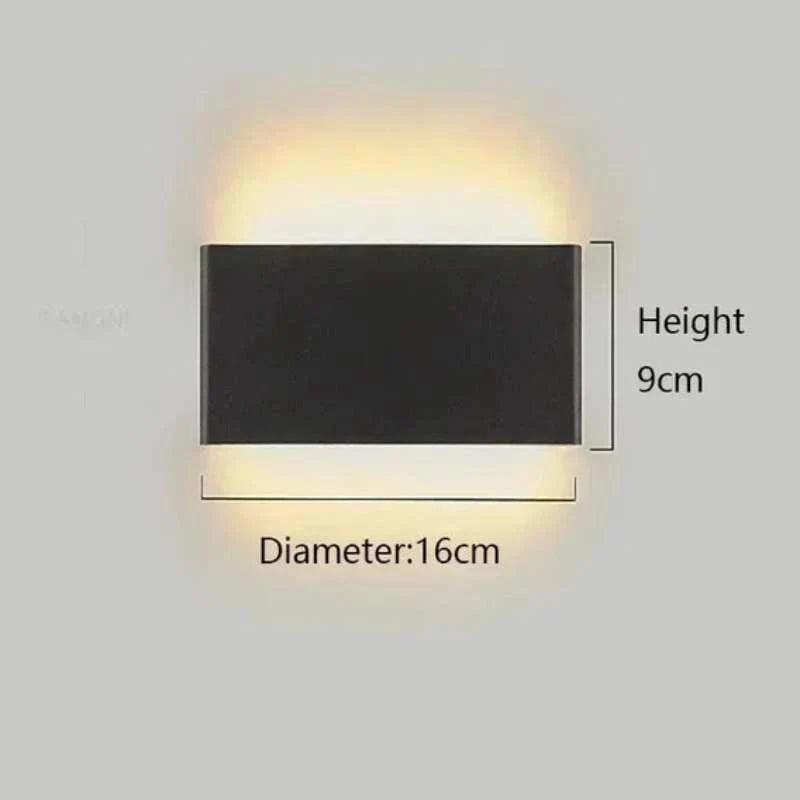Wall Light Aluminum Upward & Downward LED Lighting