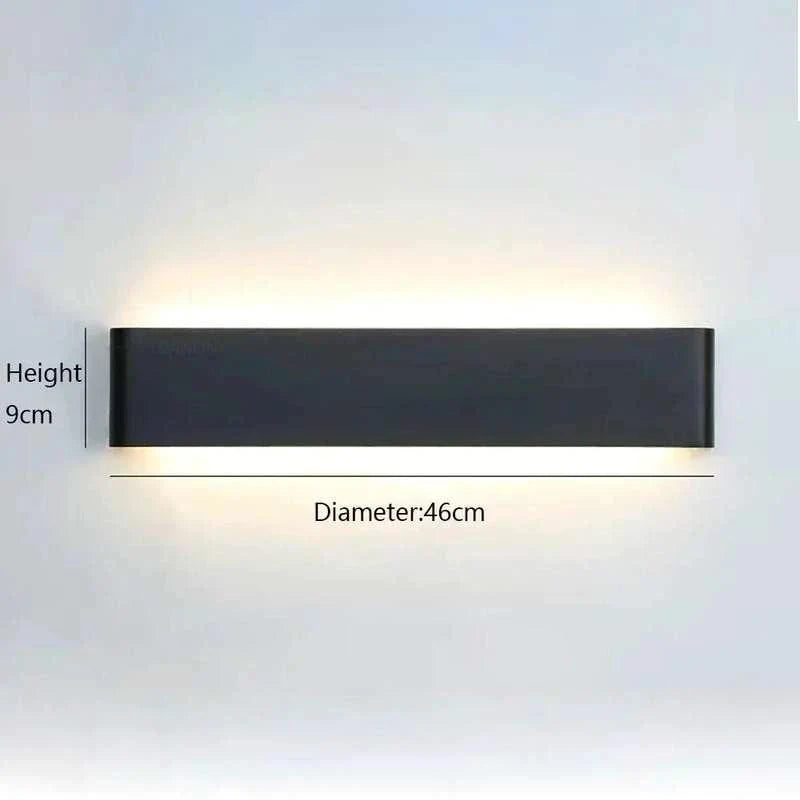 Wall Light Aluminum Upward & Downward LED Lighting