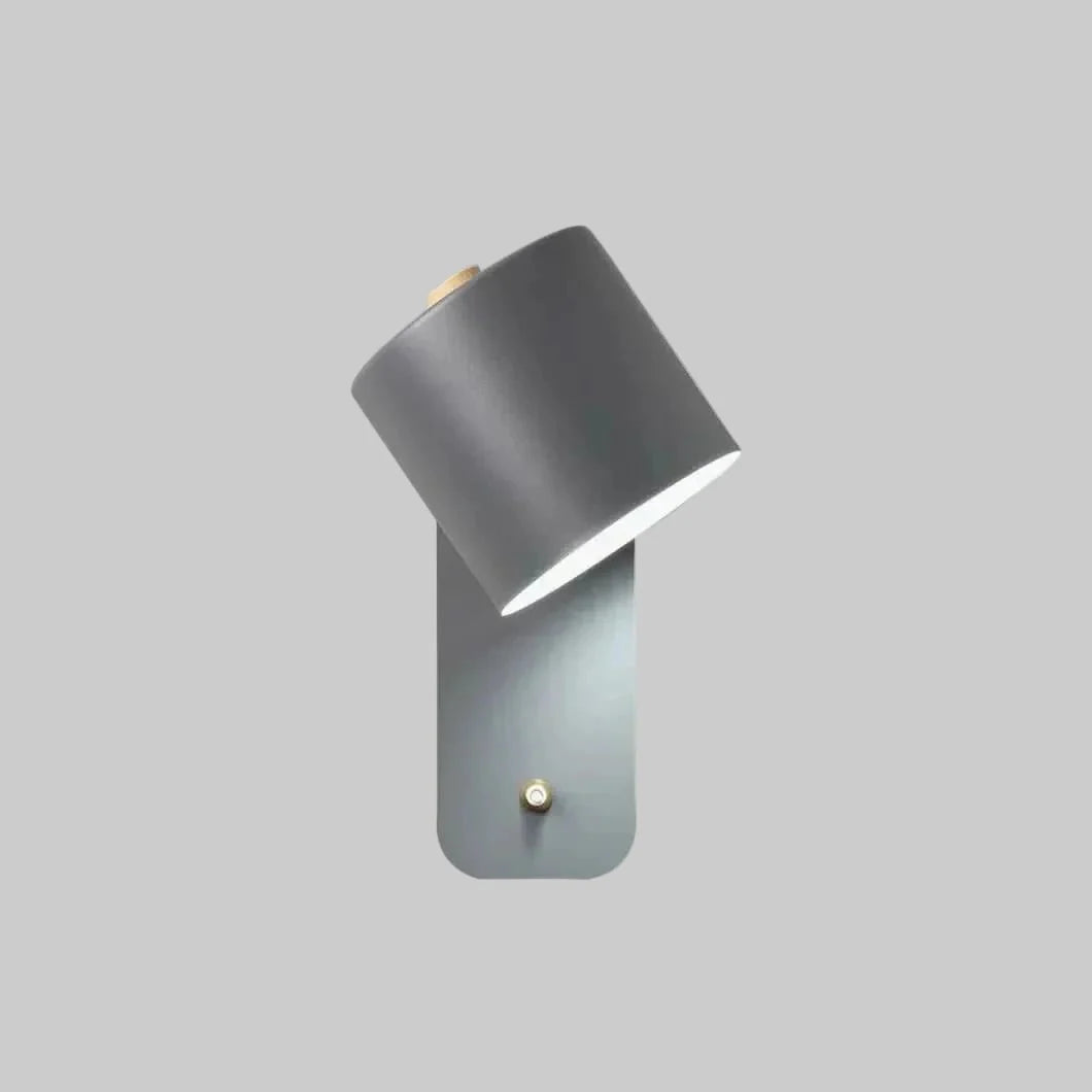 Wall Light Minimalist Design Hardwired Space-Saving Installation
