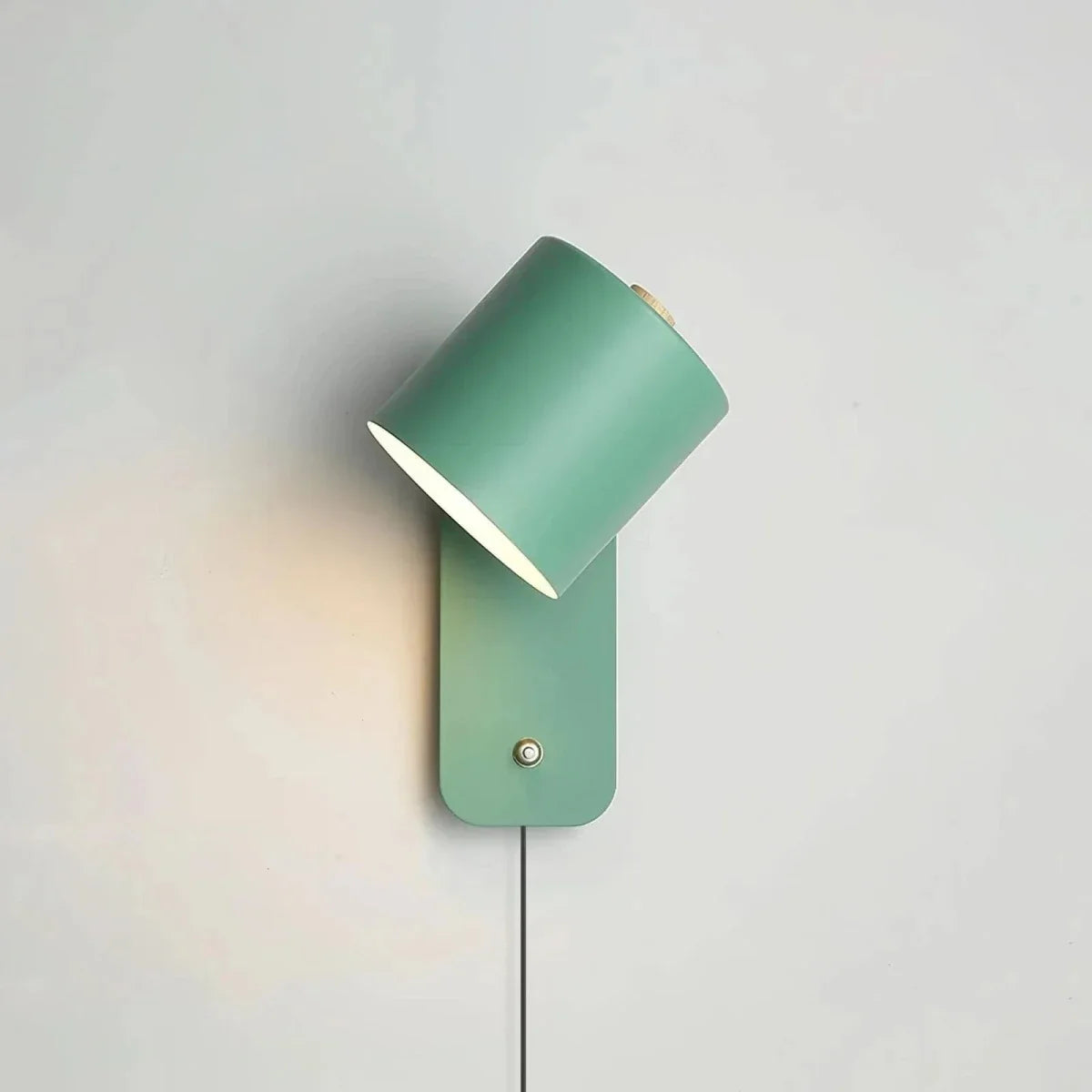 Wall Light Minimalist Design Hardwired Space-Saving Installation