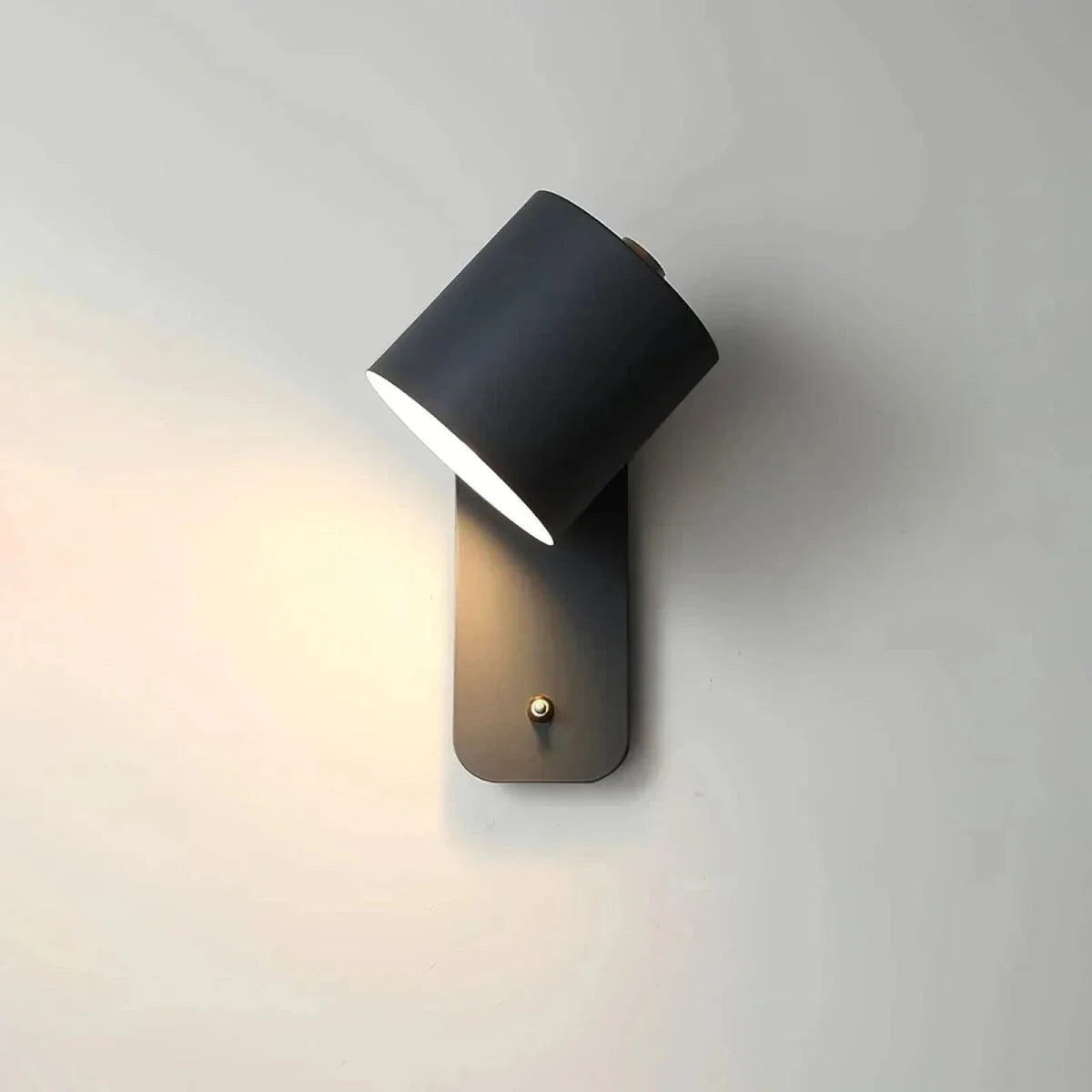 Wall Light Minimalist Design Hardwired Space-Saving Installation