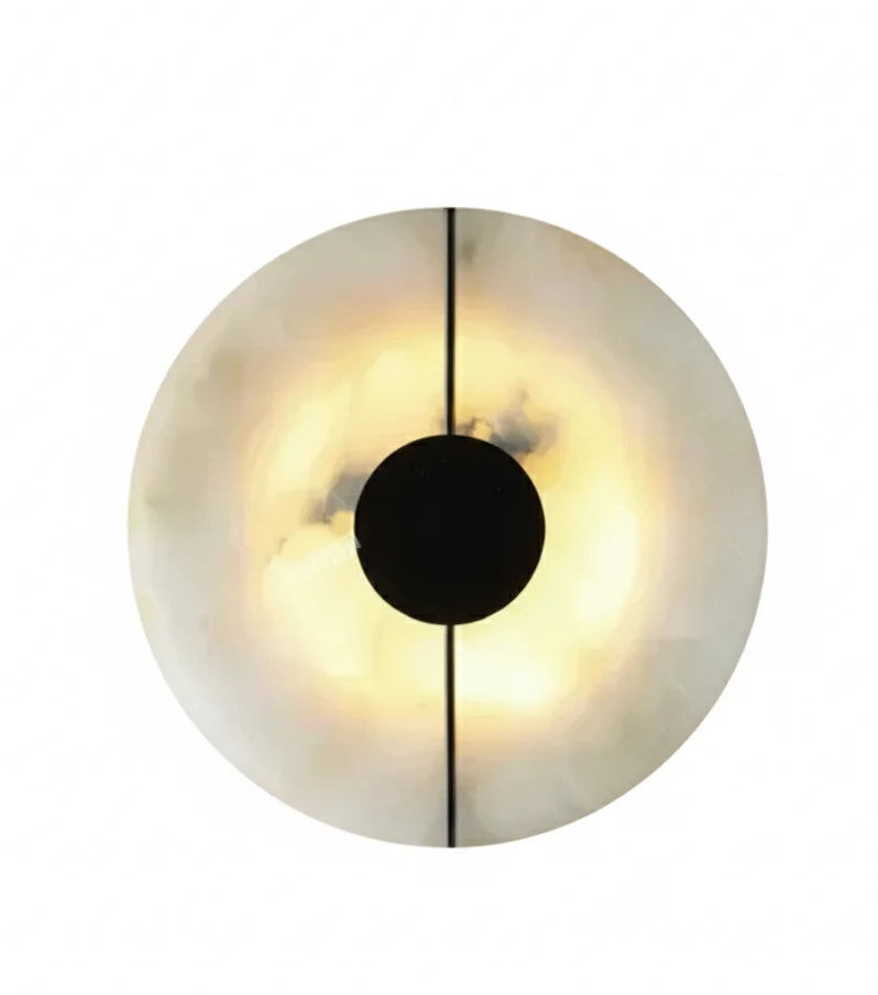 Wall Light Natural Stone Integrated LED Diffused Glow