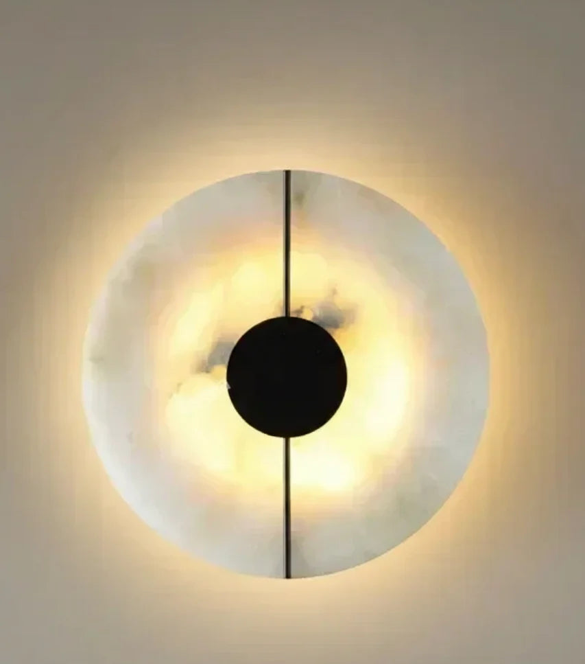 Wall Light Natural Stone Integrated LED Diffused Glow