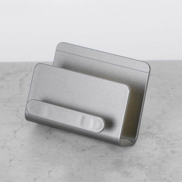 Wall Phone Holder Drill-Free Adhesive Mount With Charging Access