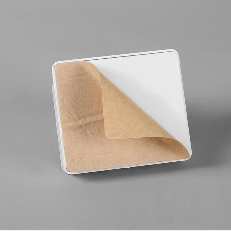 Wall Phone Holder Drill-Free Adhesive Mount With Charging Access