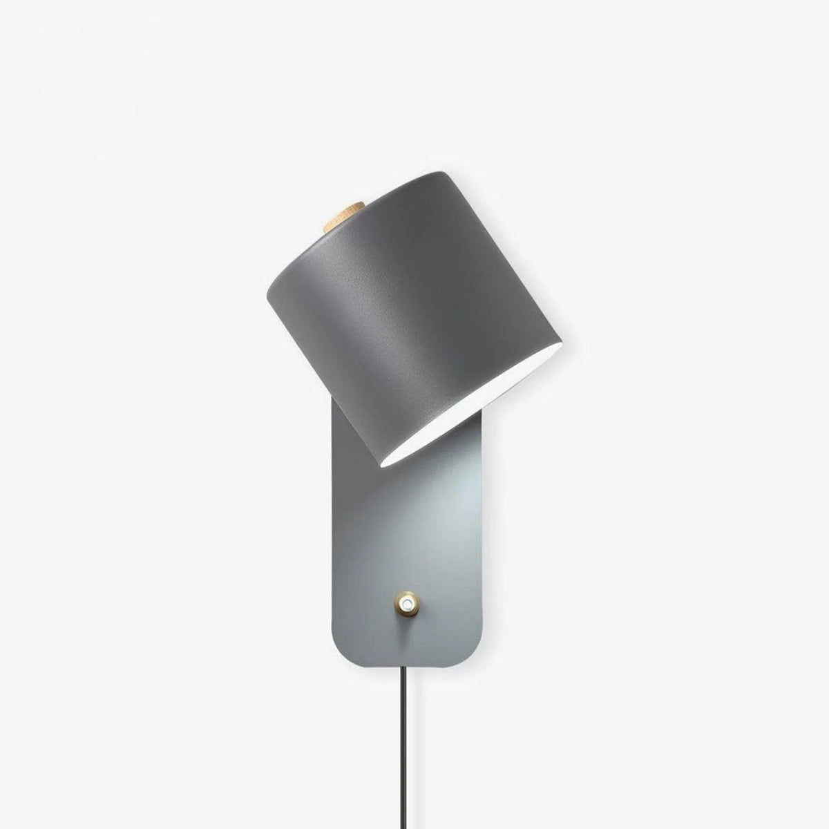 Wall Sconce Plug-In Rotatable Cylinder Design