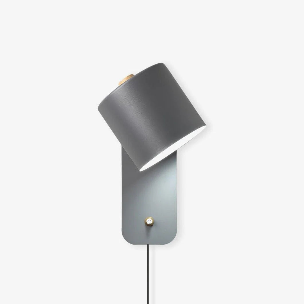 Wall Sconce Plug-In Rotatable Cylinder Design