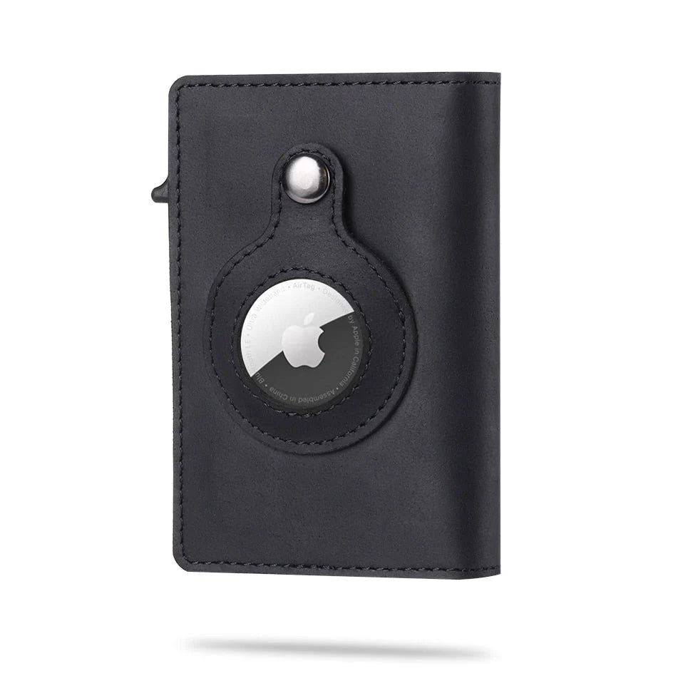 Wallet Carbon Fiber Slim Built-In Tracker Slot
