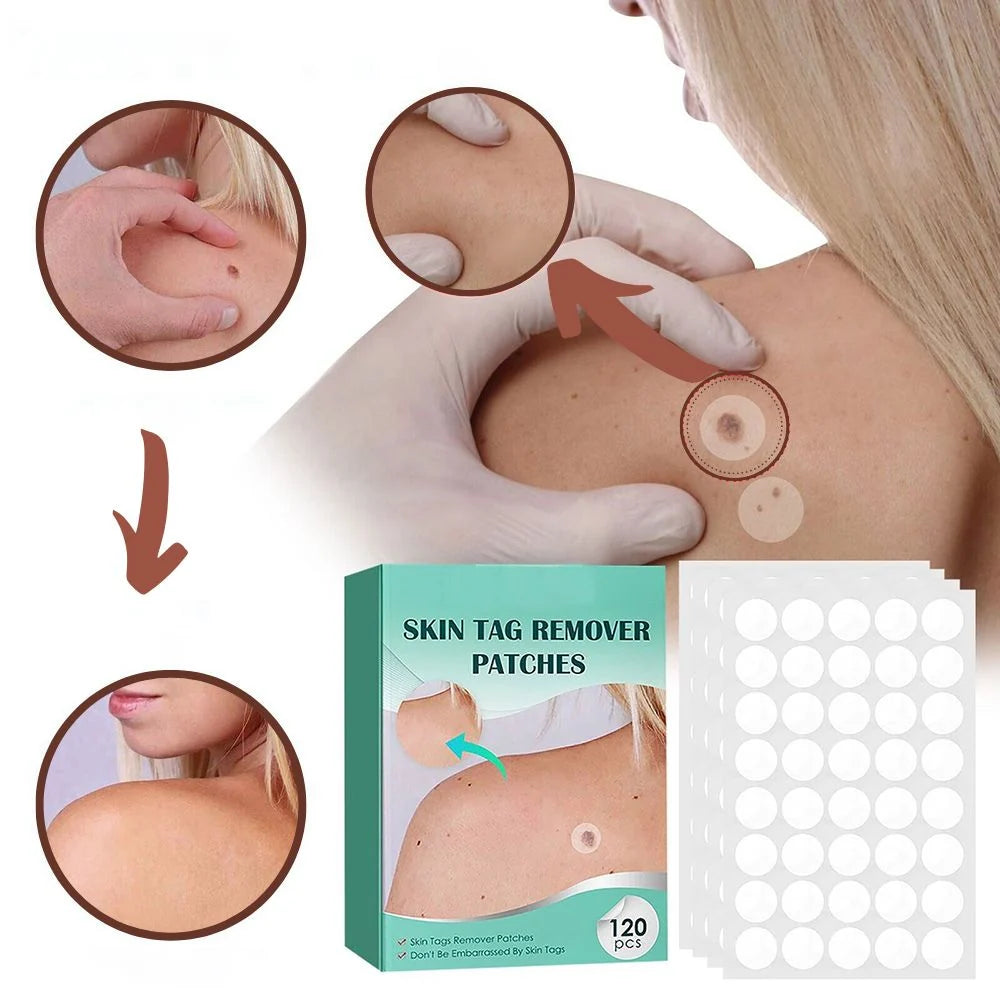 Wart Removal Patches Hydrocolloid Transparent 120 Count