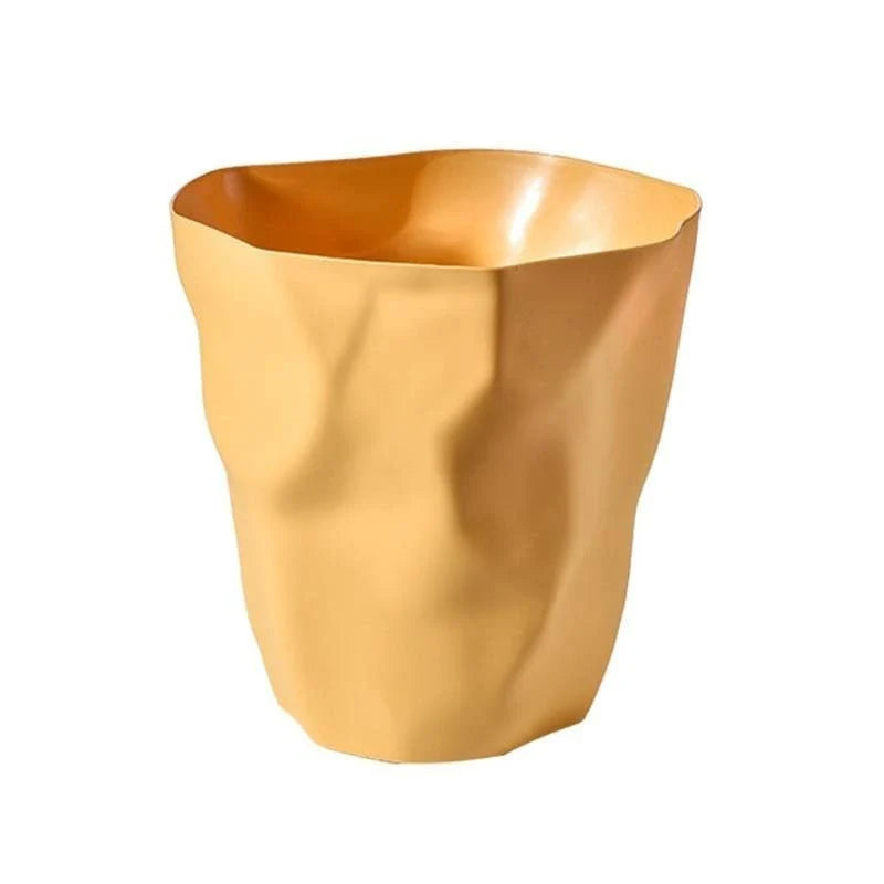 Wastebasket Space-Saving Irregular Shape Polypropylene