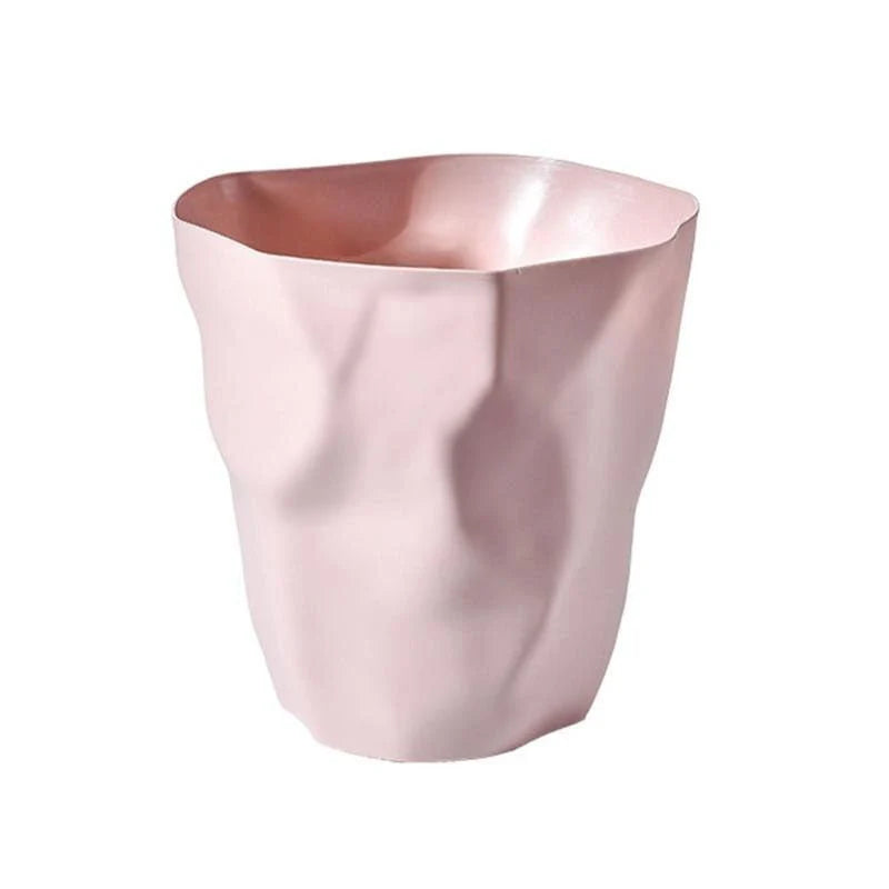 Wastebasket Space-Saving Irregular Shape Polypropylene