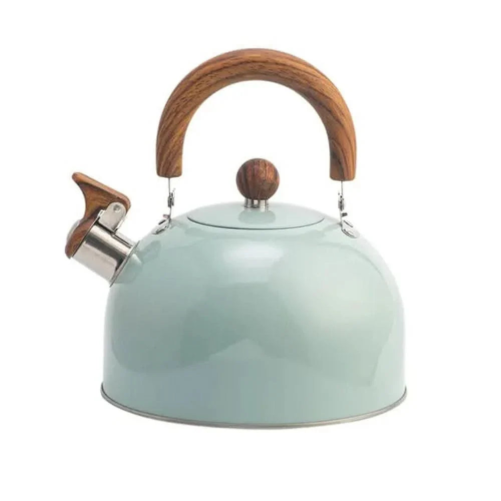 Whistling Kettle Stainless Steel 2.6 Qt Heat-Insulating Handle