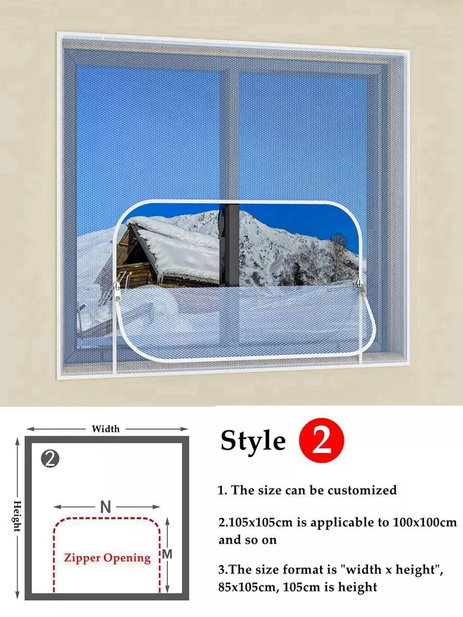Window Insulation Film Double-Layer Transparent Self-Adhesive