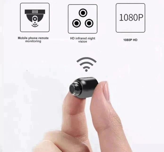 Wireless Camera 1080p Night Vision Motion Alerts
