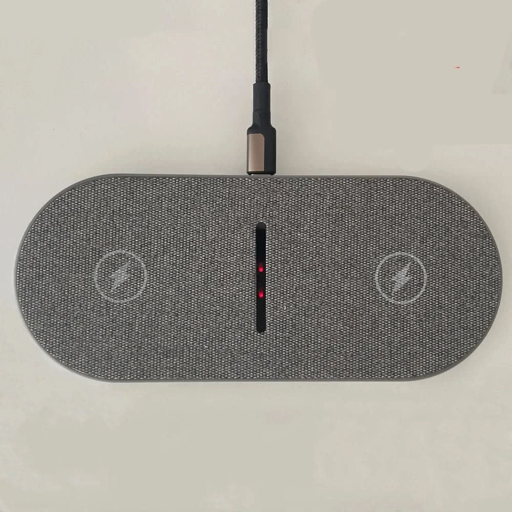 Wireless Charging Station Dual Qi 40W Multi-Device】【。