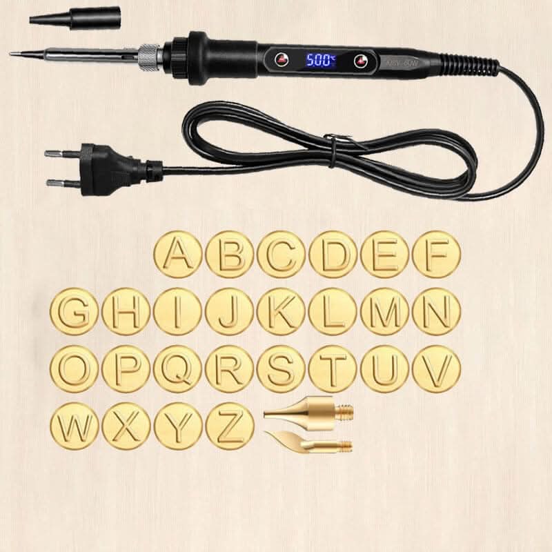Wood Burning & Engraving Kit Adjustable Temperature 58-Piece Set